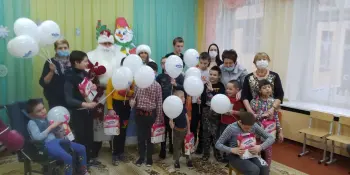 Приятные сюрпризы от предприятий Борисовского района в рамках новогодней благотворительной акции "Наши дети"